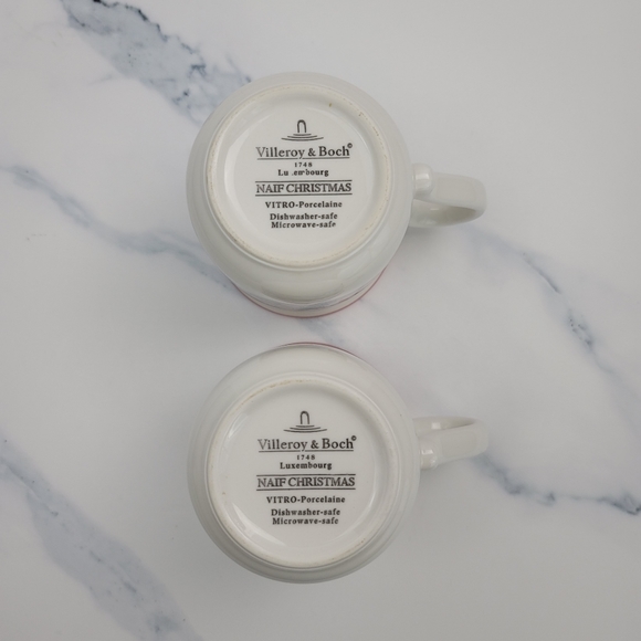 (2) Villeroy & Boch NAIF CHRISTMAS Cups - Picture 9 of 16